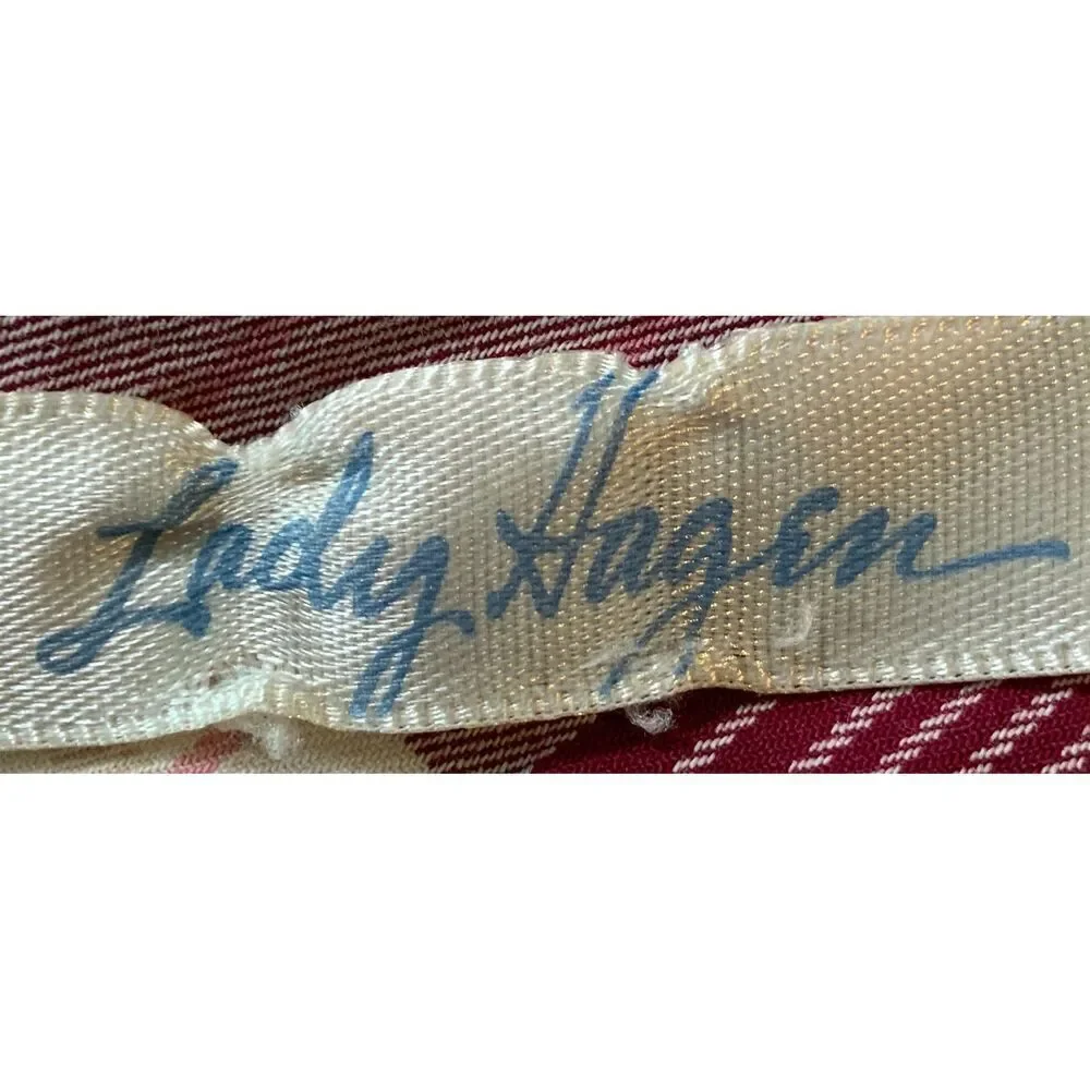 Lady Hagen Womens Pink Plaid Knee-length Stretchy‎ Preppy Academia Skort Medium